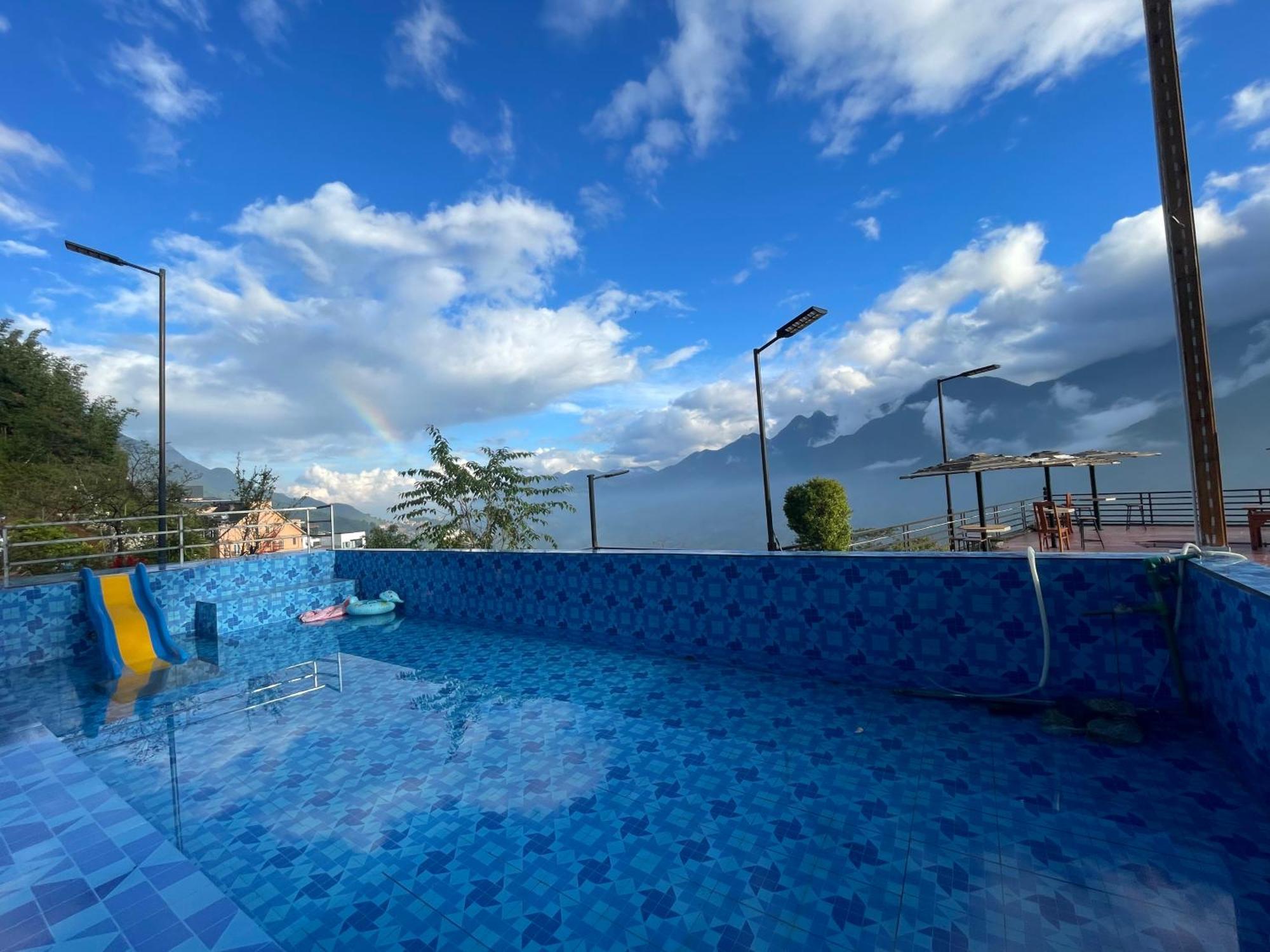 Homestay Thach Gia Trang Sapa Exteriör bild