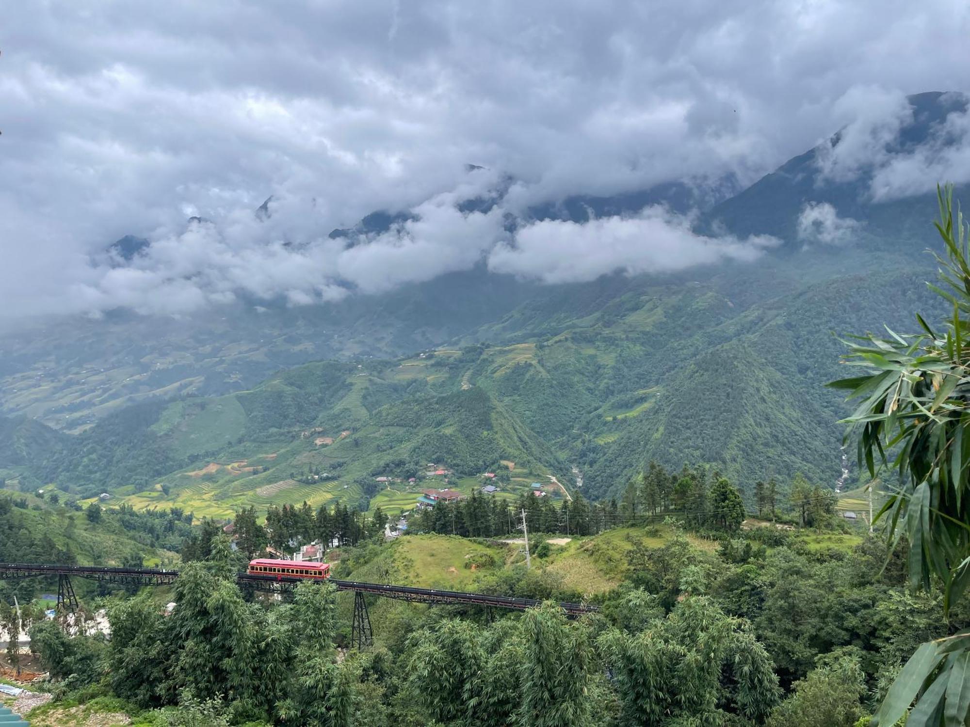 Homestay Thach Gia Trang Sapa Exteriör bild