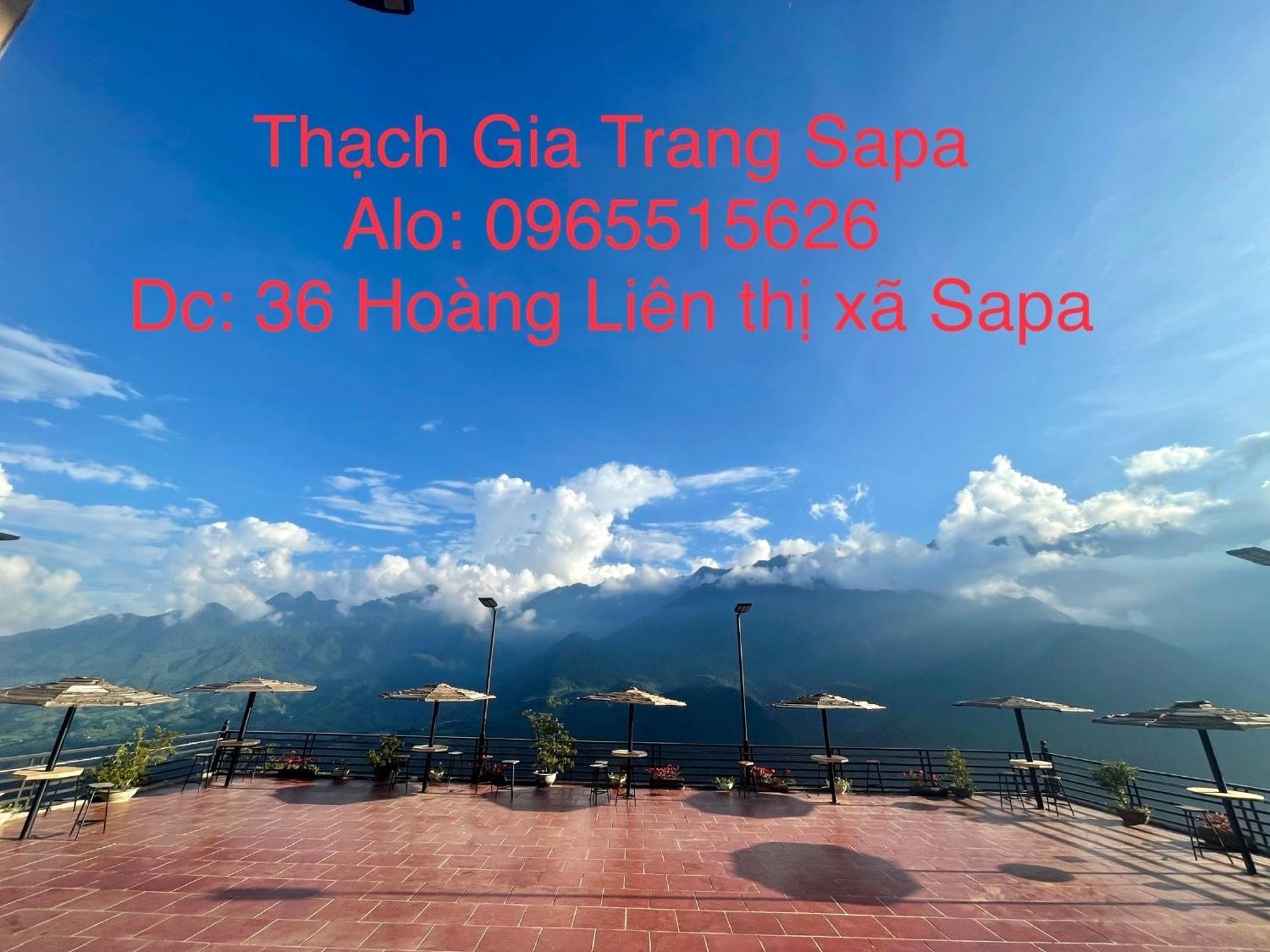 Homestay Thach Gia Trang Sapa Exteriör bild
